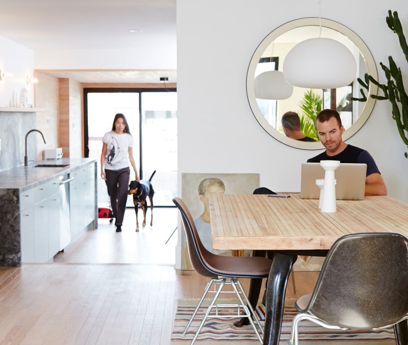 Matt Carr, design director of Umbra, and Joyce Lo, co-director of the Drake General Store