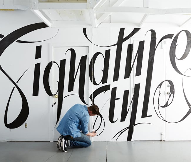 Artist Ben Johnston Murals