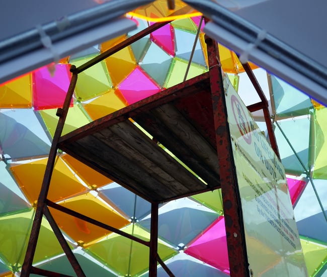 Lifeguard Stands art installations - Winter Stations 2015