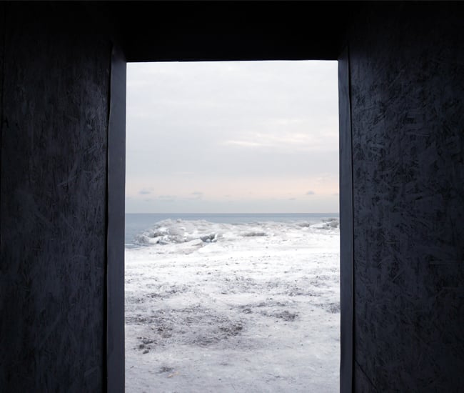Lifeguard Stands art installations - Winter Stations 2015