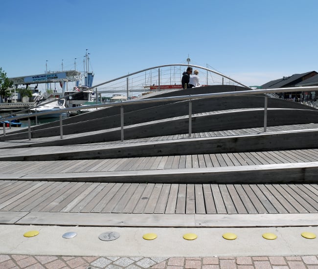 Toronto waterfront Queens Quay revitalization project
