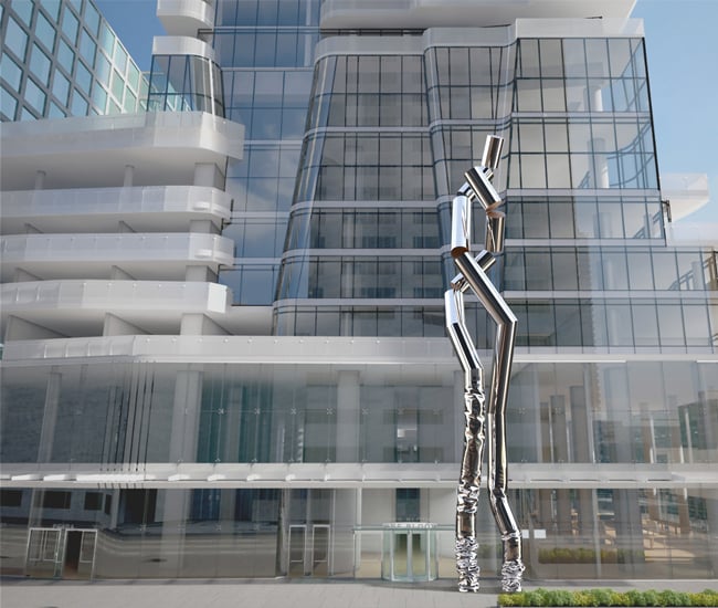 One Bloor Sculpture