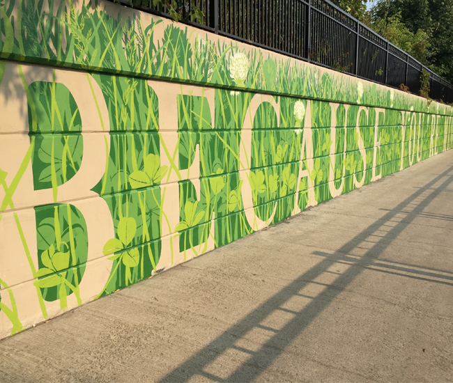 Peter Gibson mural