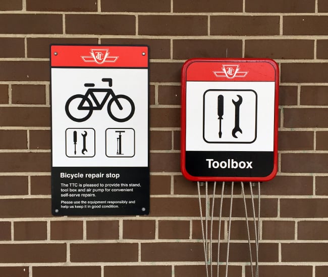 TTC Bike Repair Stations