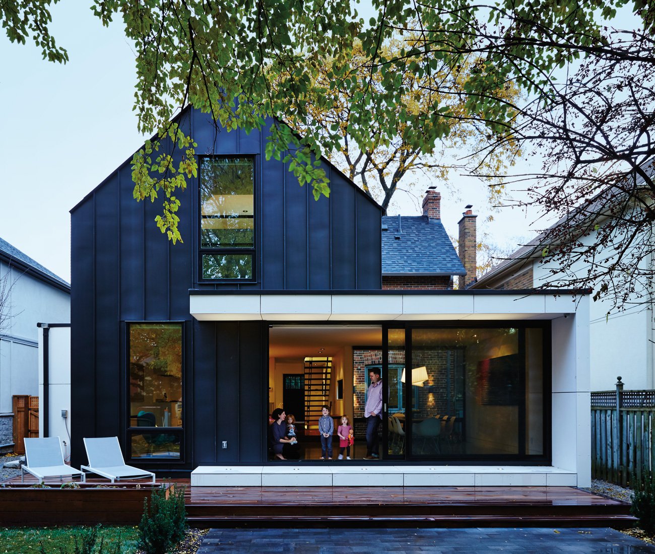 Zinc extension - Tiltco Windows - Project by BlackLAB Architects