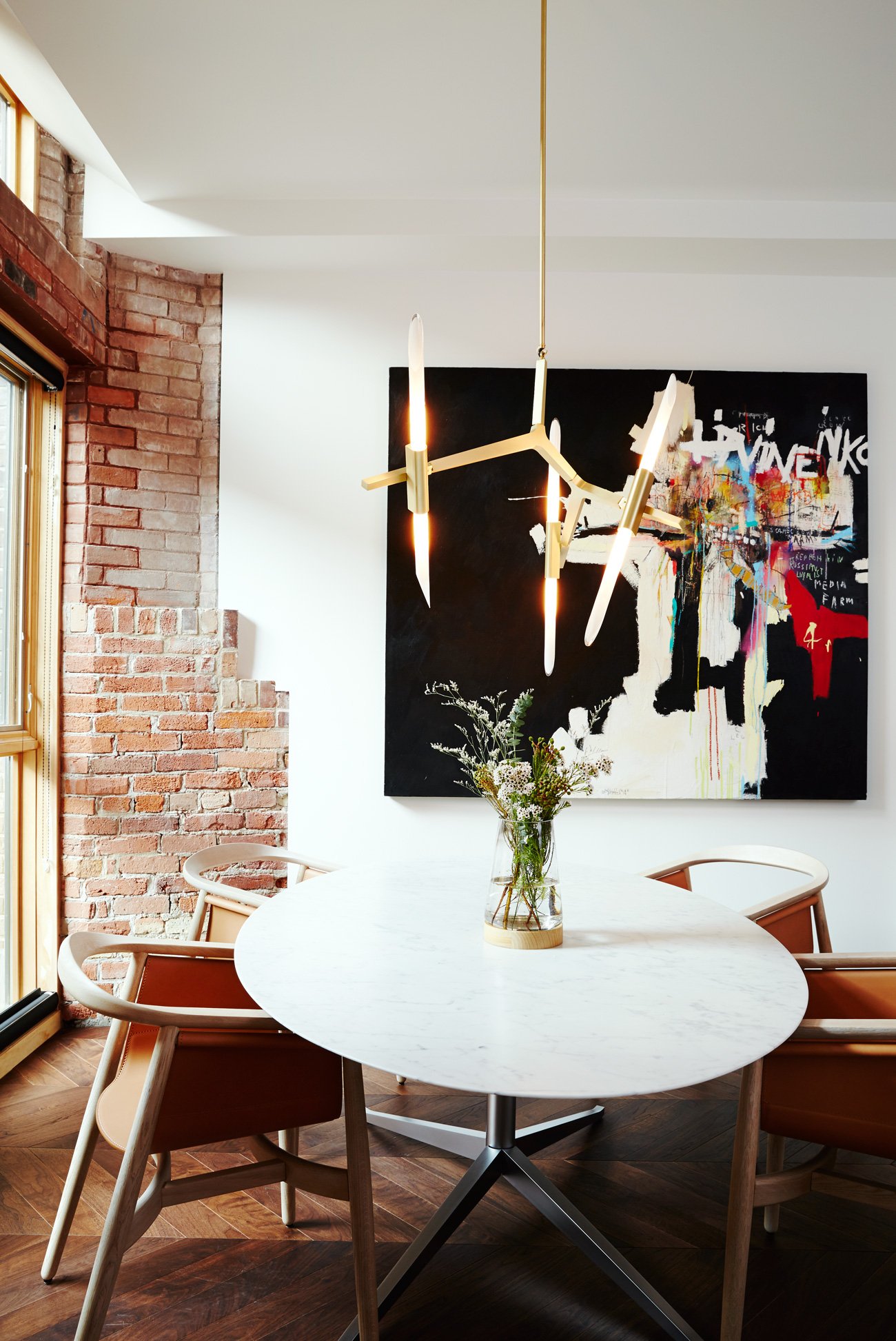Canvas by artist Mitchell Clark Meller - Charlie Guiang Neo gothic church condo