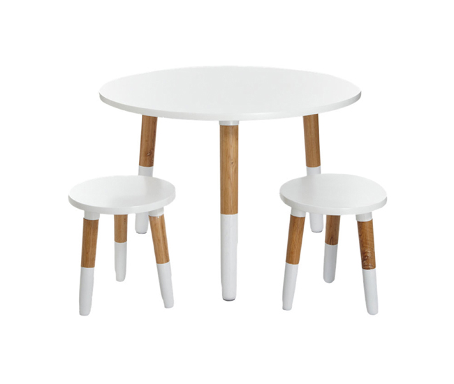 Table and Chair by Little Nest - Cozy den modern family room