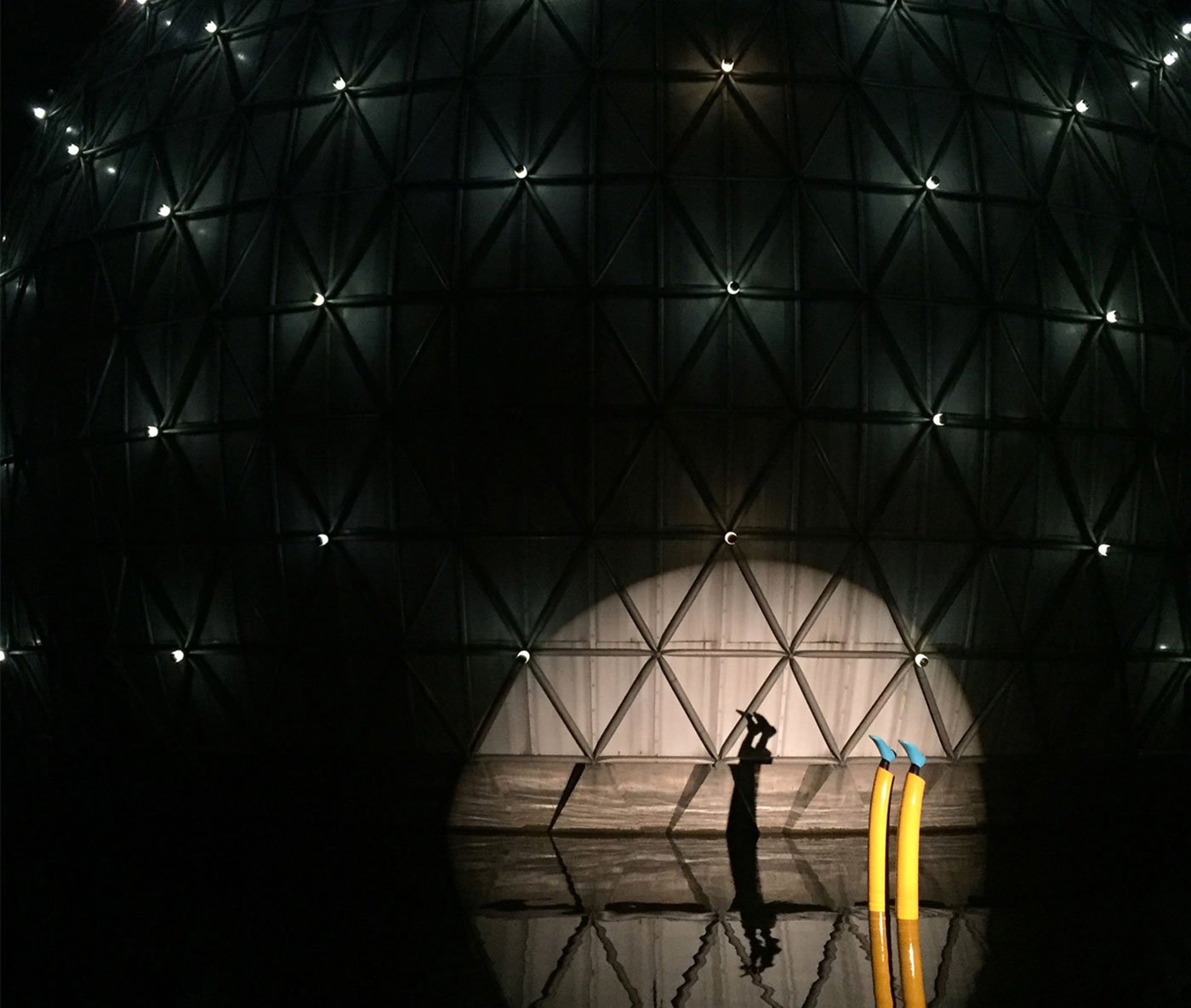 Installation at arts festival In/Future
