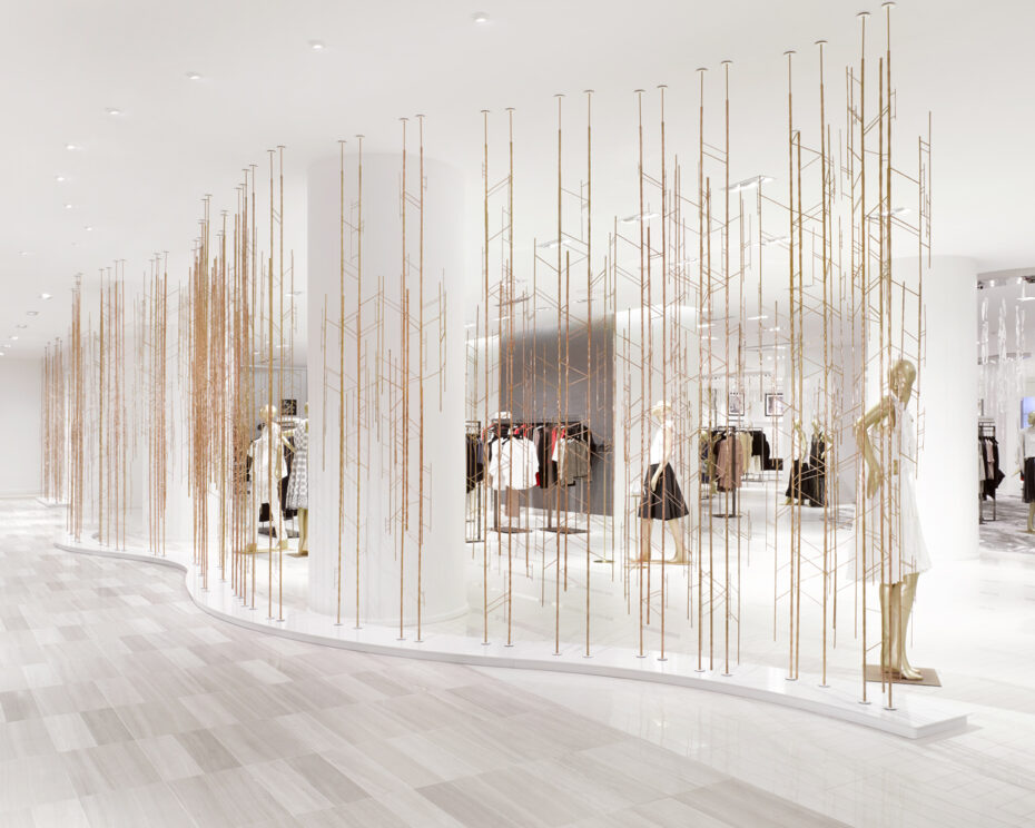 Saks metal forest