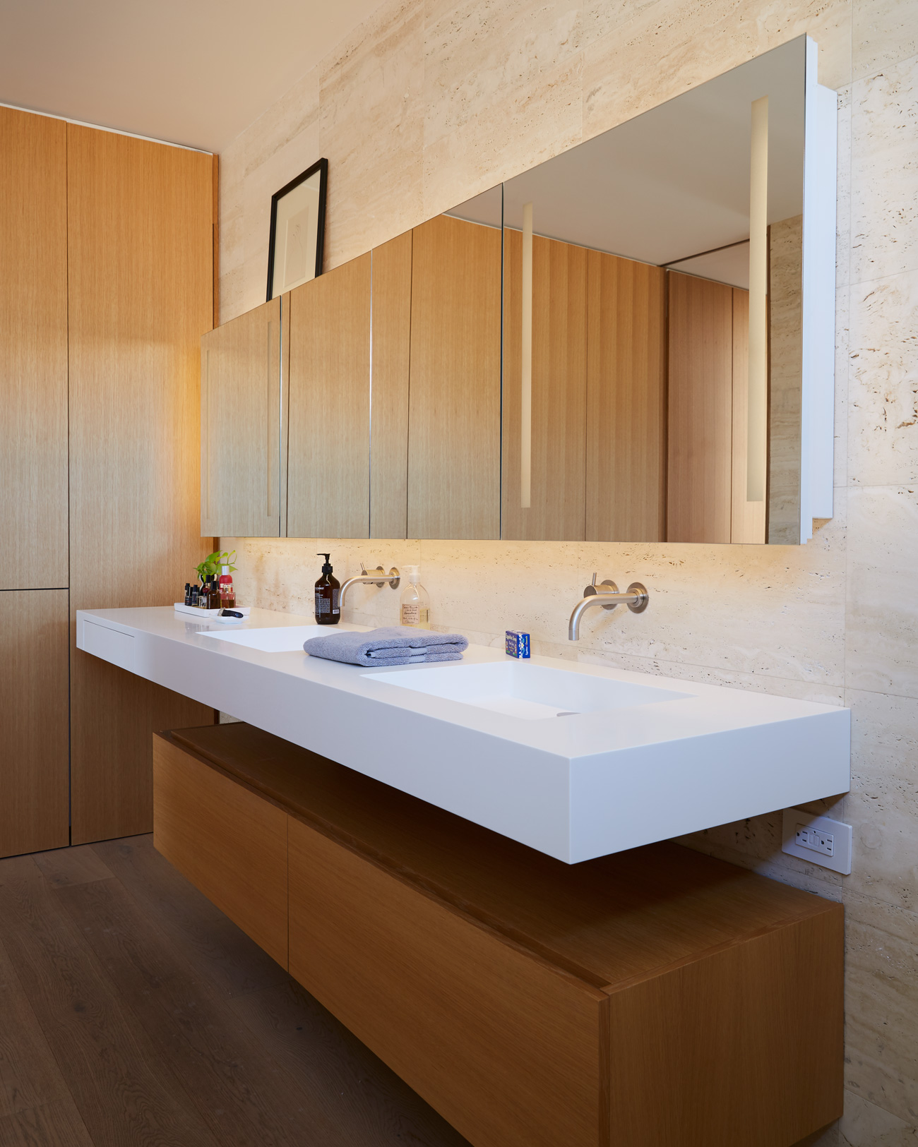 Bathroom Design Ideas - Vanity with double Lavatory and medicine cabinet