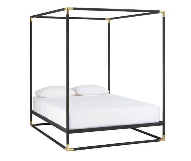 Beautiful Beds - Canopy bed frame from CB2
