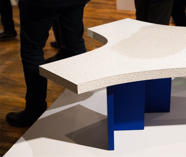 A Memphis-inspired design by Alastair Martin shown at last year's edition of TCOUO.