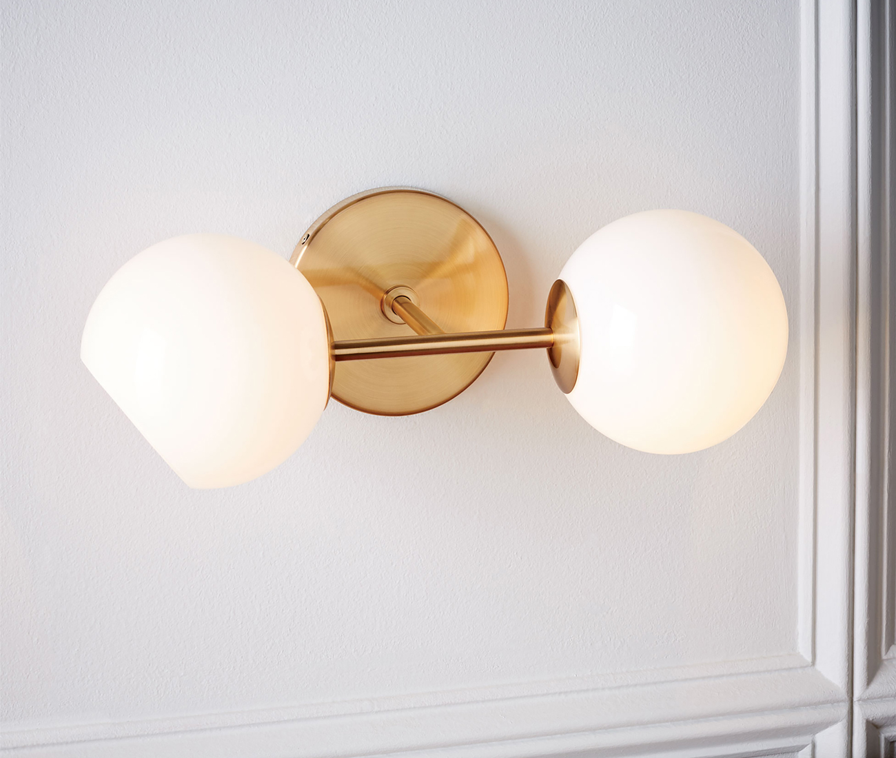 Glass Sconce by West Elm
