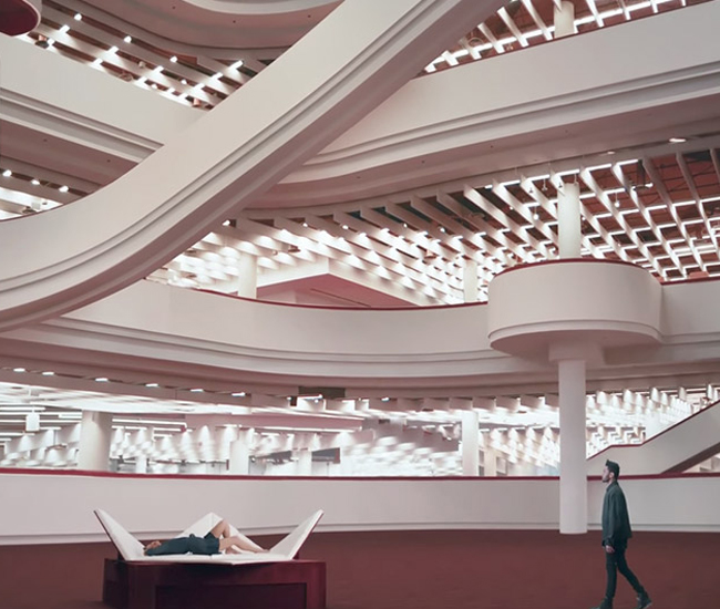Reference Library by architect Raymond Moriyama |