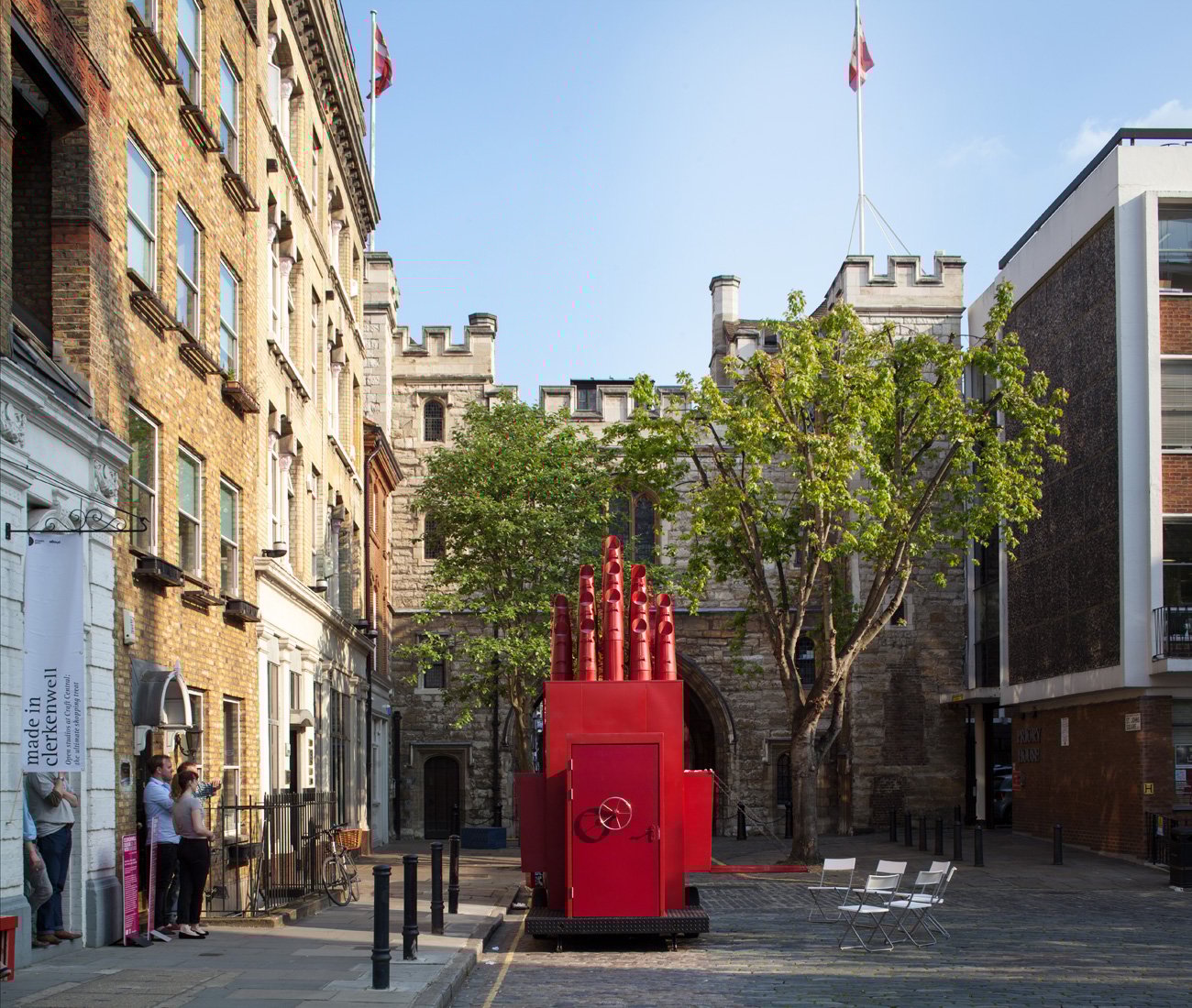 Tiny Travelling Theatre Installation