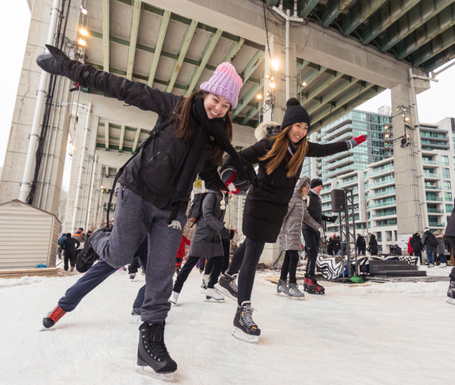 The Bentway Skate Trail