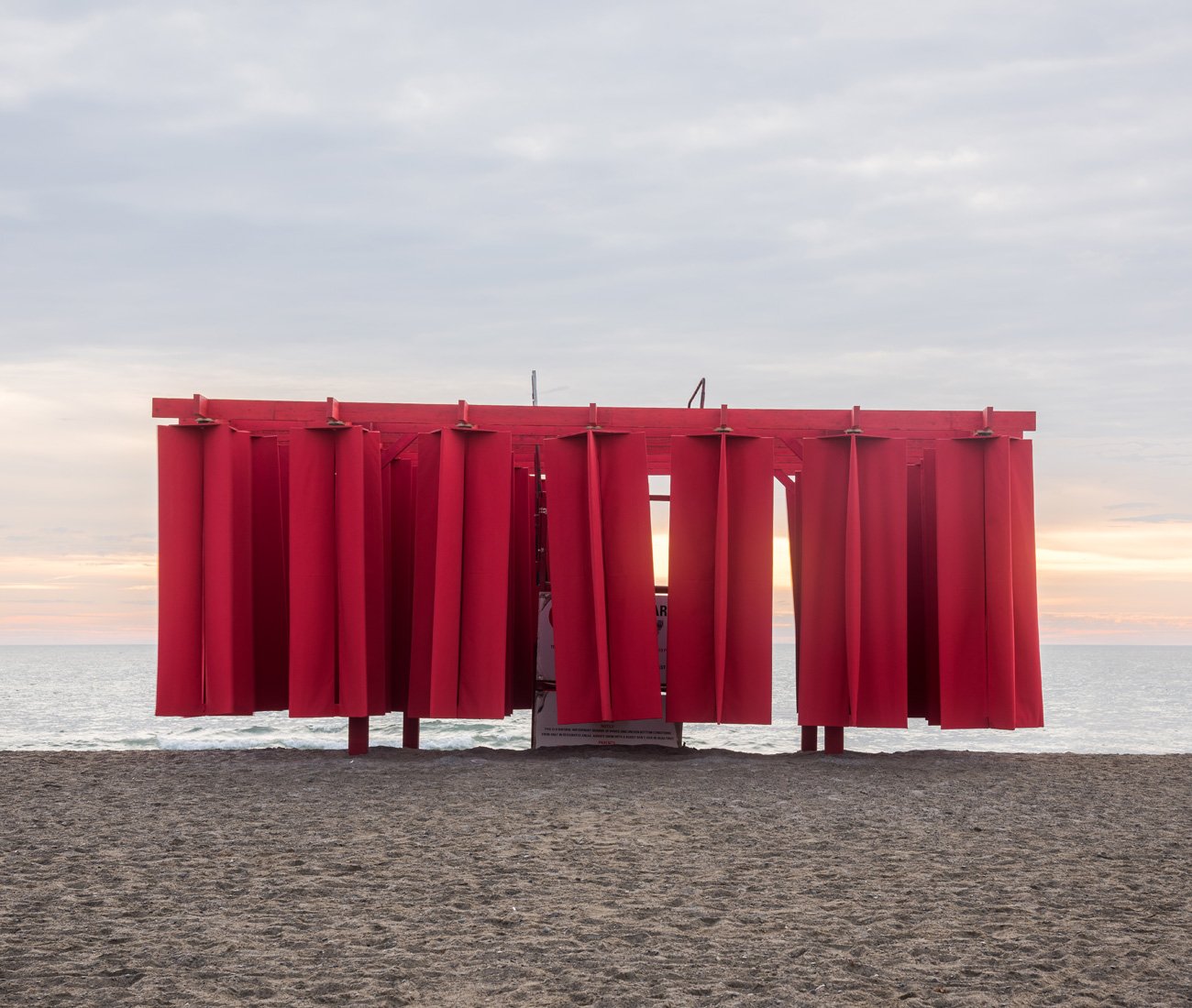 art installation at Winter Stations 2018