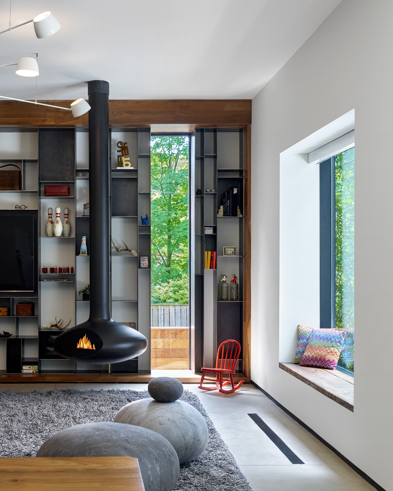 Revival home Living room design Audax Architecture