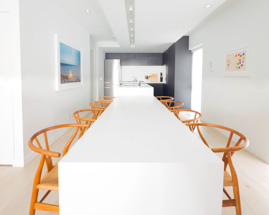 Nelson Kwong Architect Monochrome Kitchen Toronto Kitchen Reno Designlines Magazine Modern Kitchen Reno