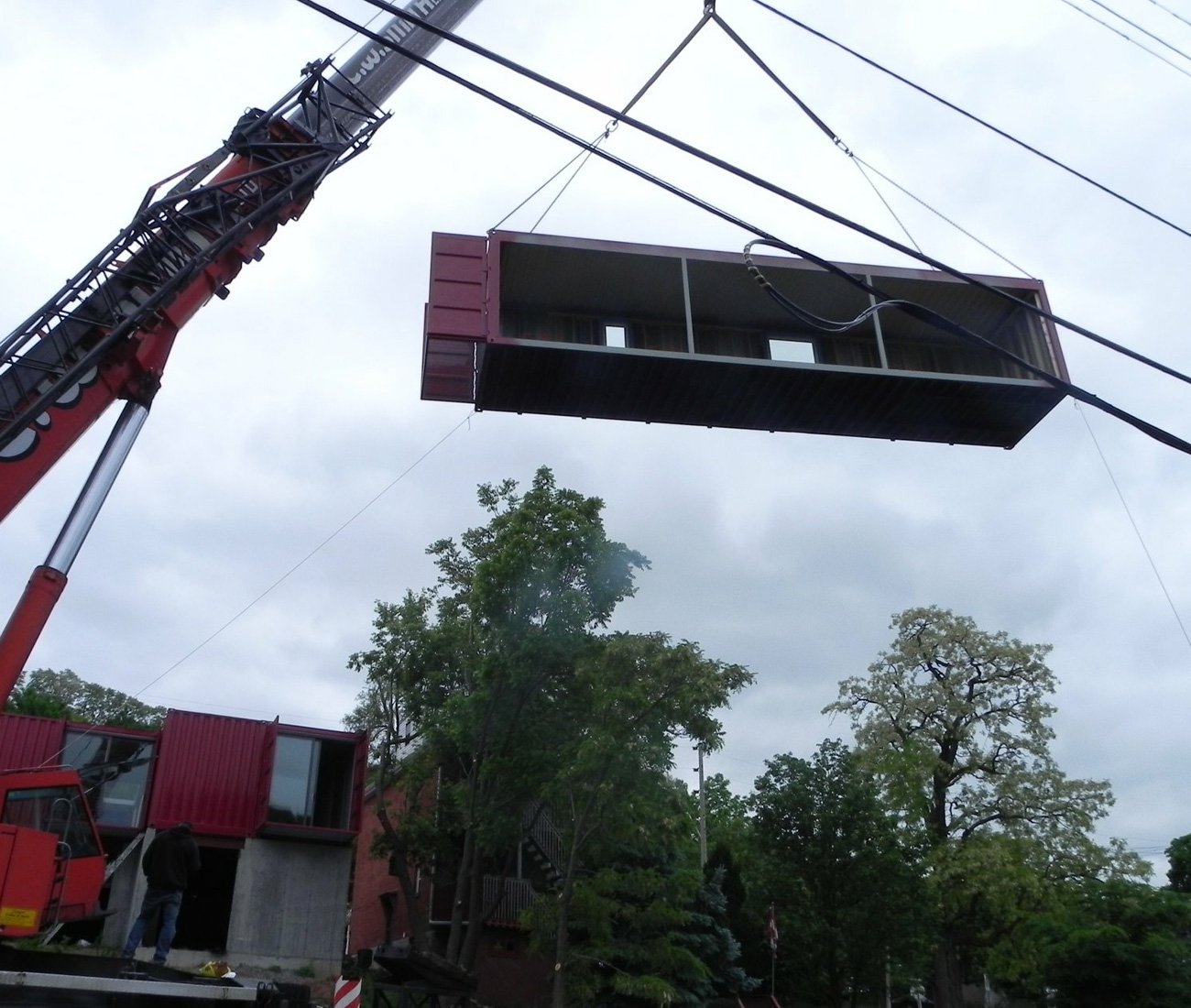 shipping container home - Hamilton Ontario