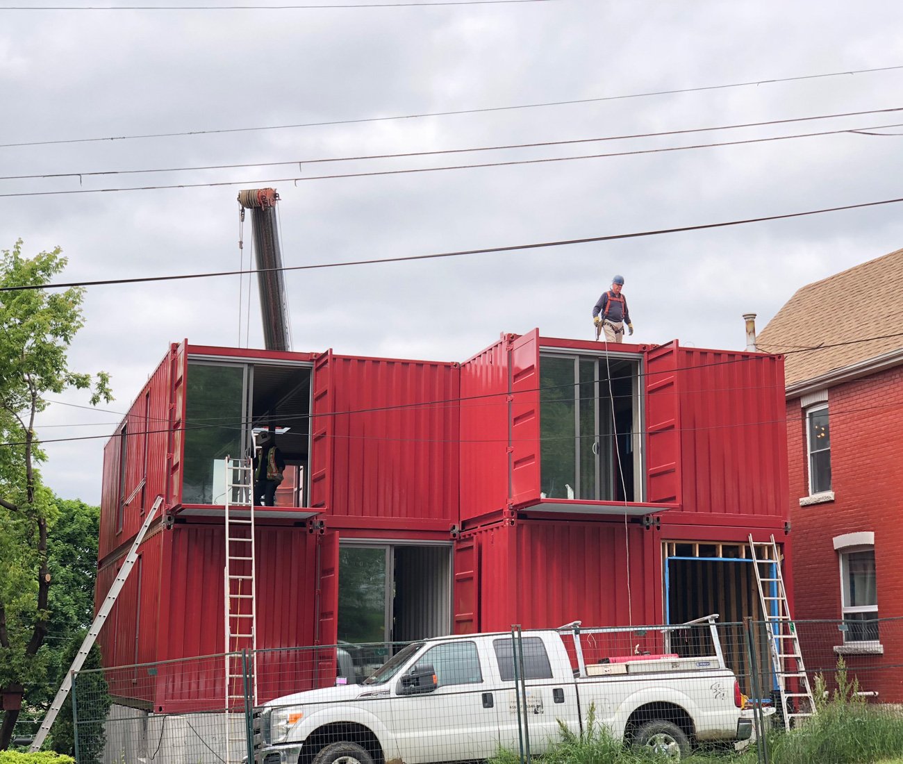 shipping container home