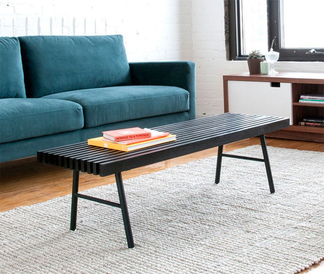 Transit Bench by Gus Modern - Drake Devonshire look