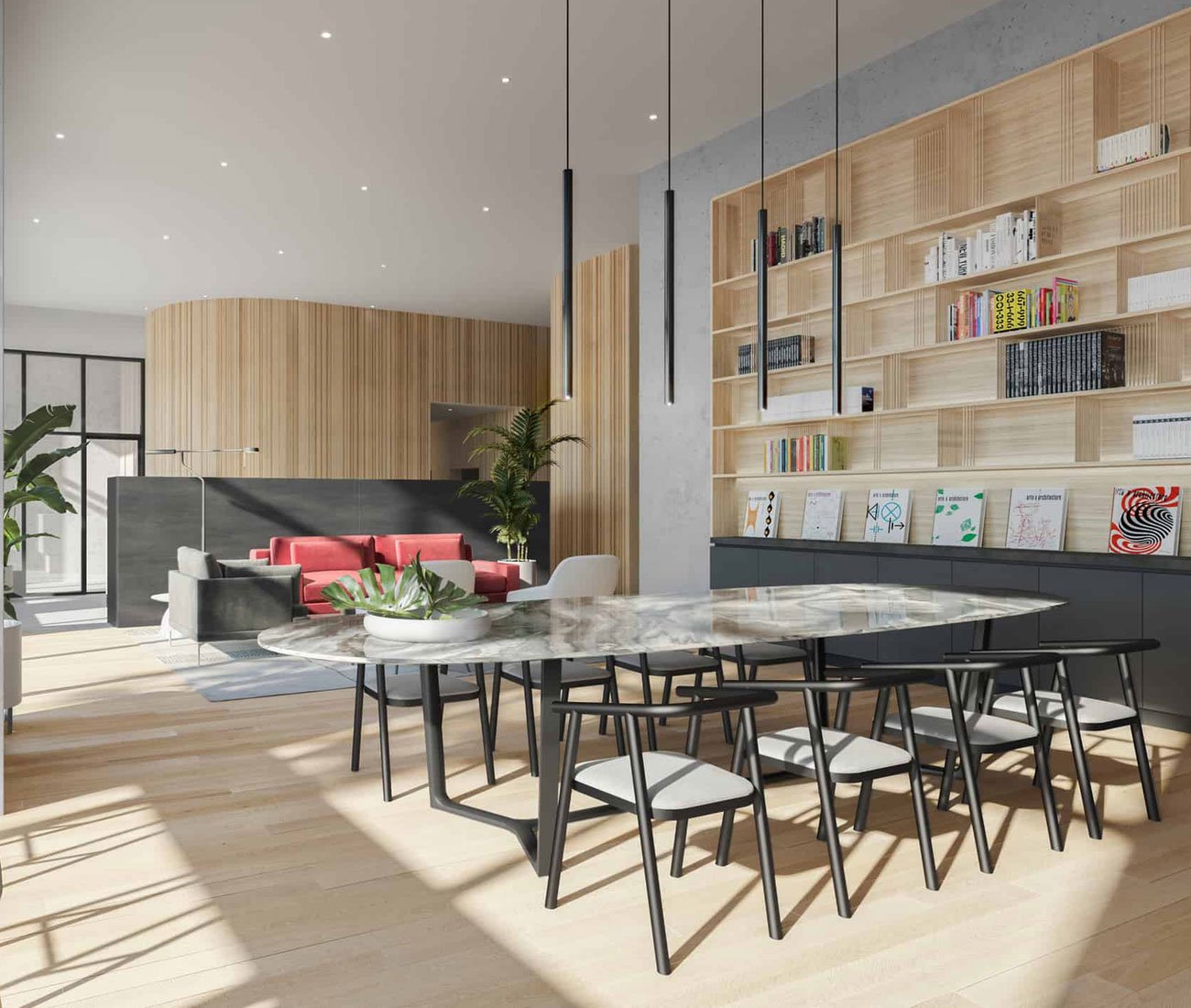 Rendering mid-raise project Superkül