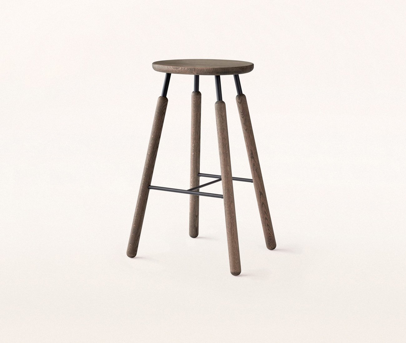 four-legged Norm Bar Stool
