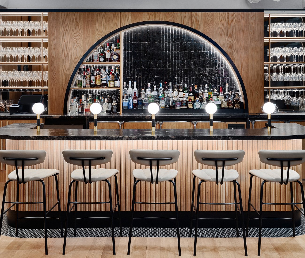 Millwork courtesy of Toronto’s Jeff Crews