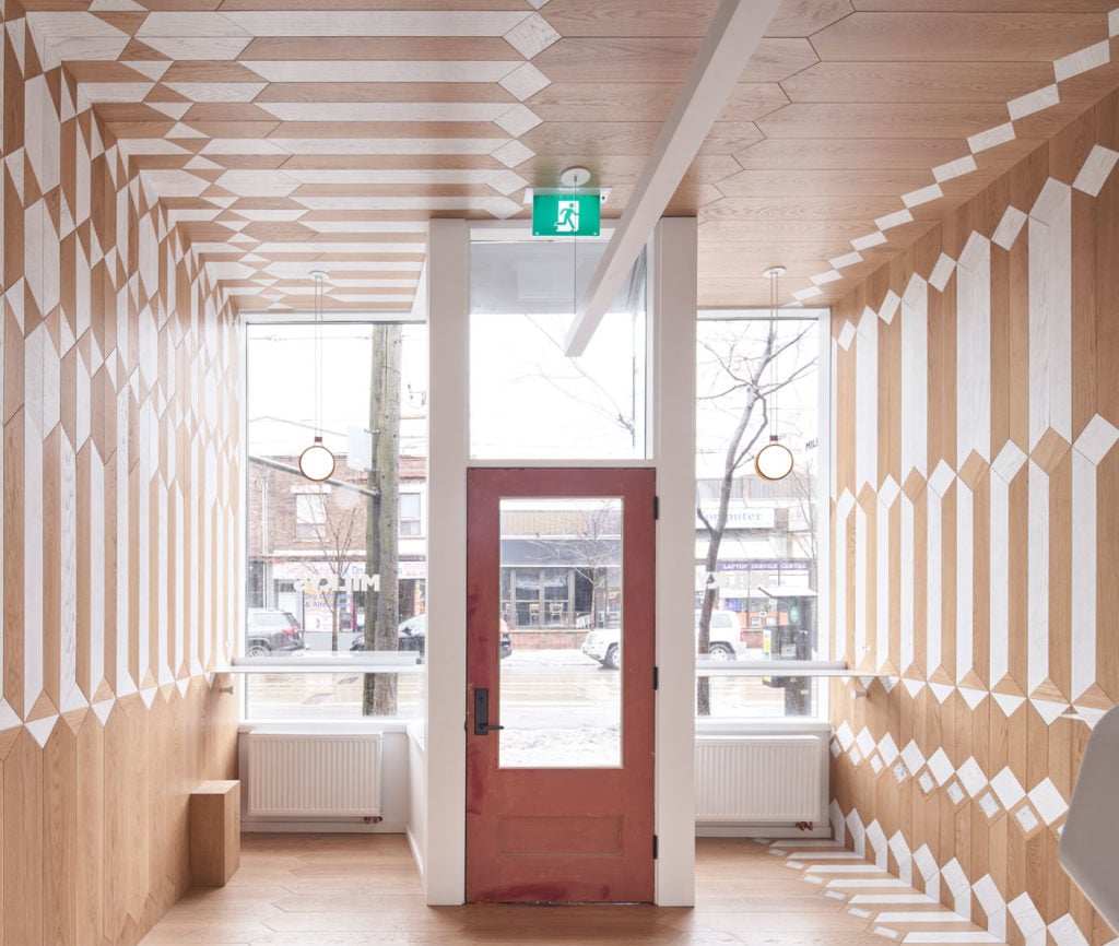Milky interiors - best coffee shops in Toronto