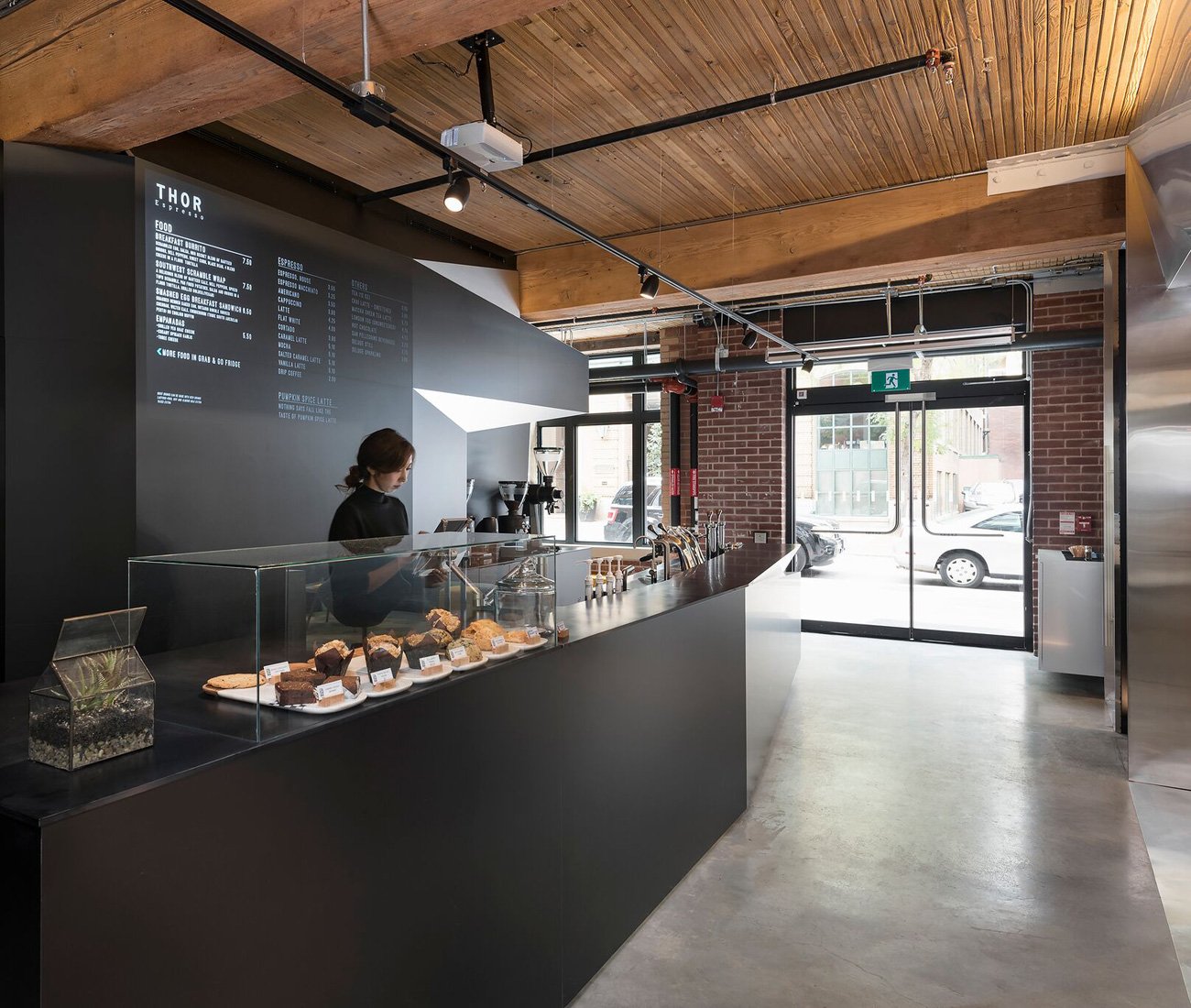 Thor Espresso Bar Toronto design by Phaedrus Studio