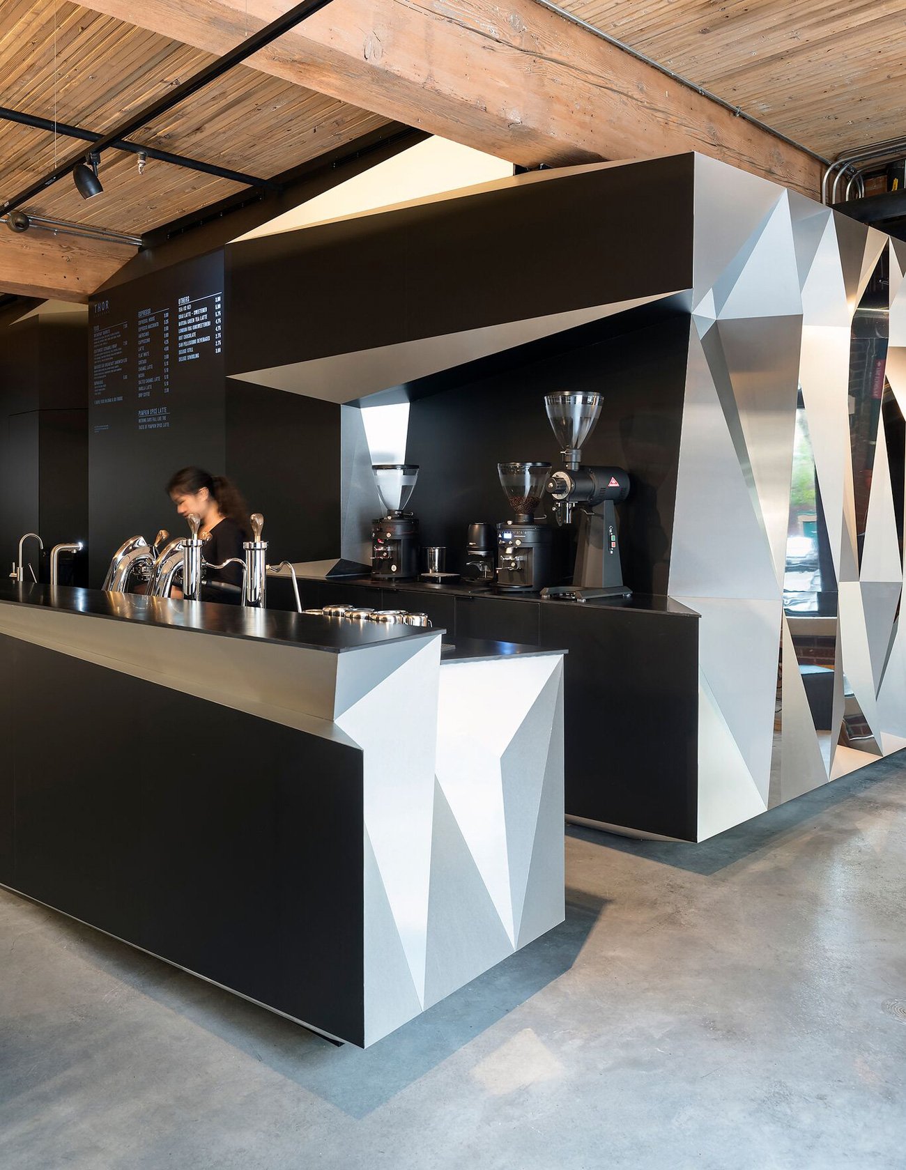 Thor Espresso Bar Toronto design by Phaedrus Studio