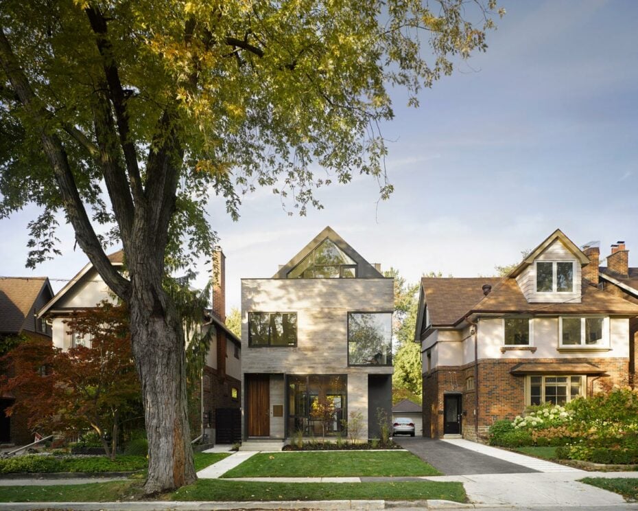 Pitched Roof Design Toronto Home Designlines Magazine - Modern Home