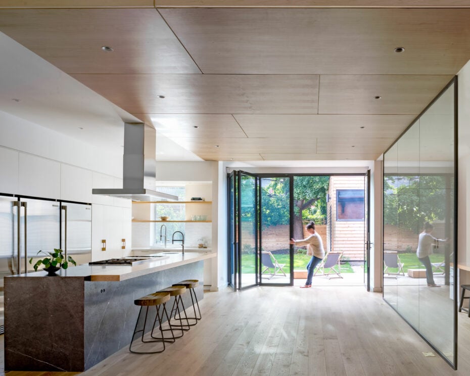 Light-Filled Atrium - StudioAC Victorian house
