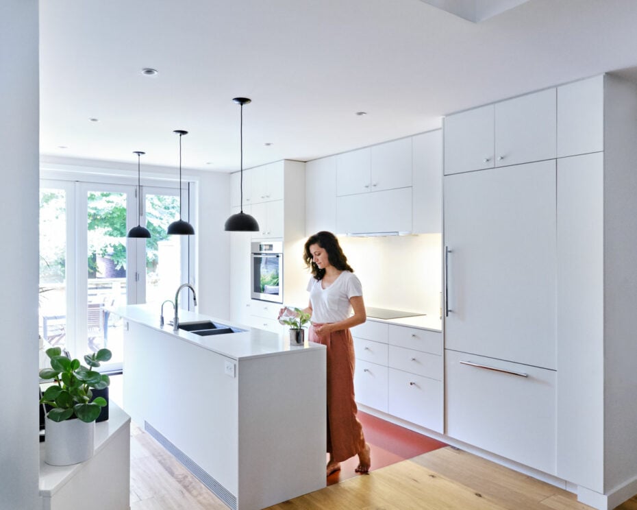 Leslieville semi by Brian O’Brian Architect