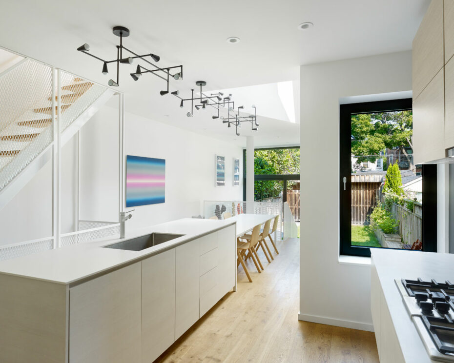 Galley house - open concept home additions