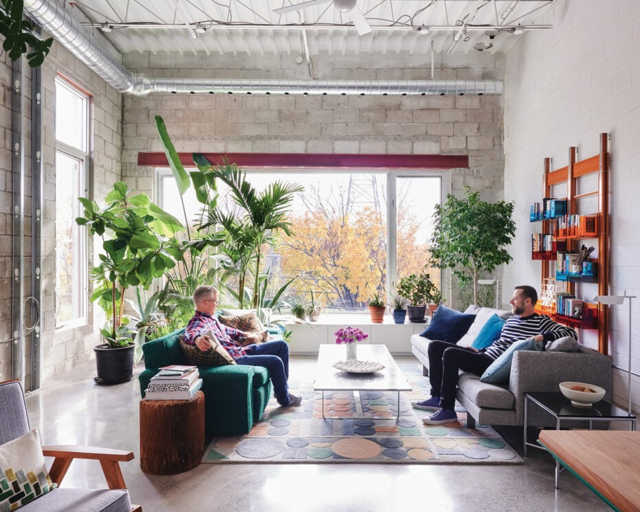 Industrial loft design