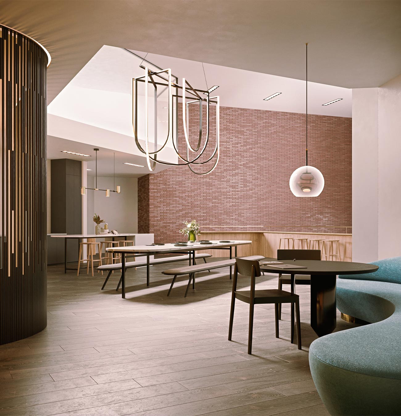 Gairloch Junction Point, interior dining area