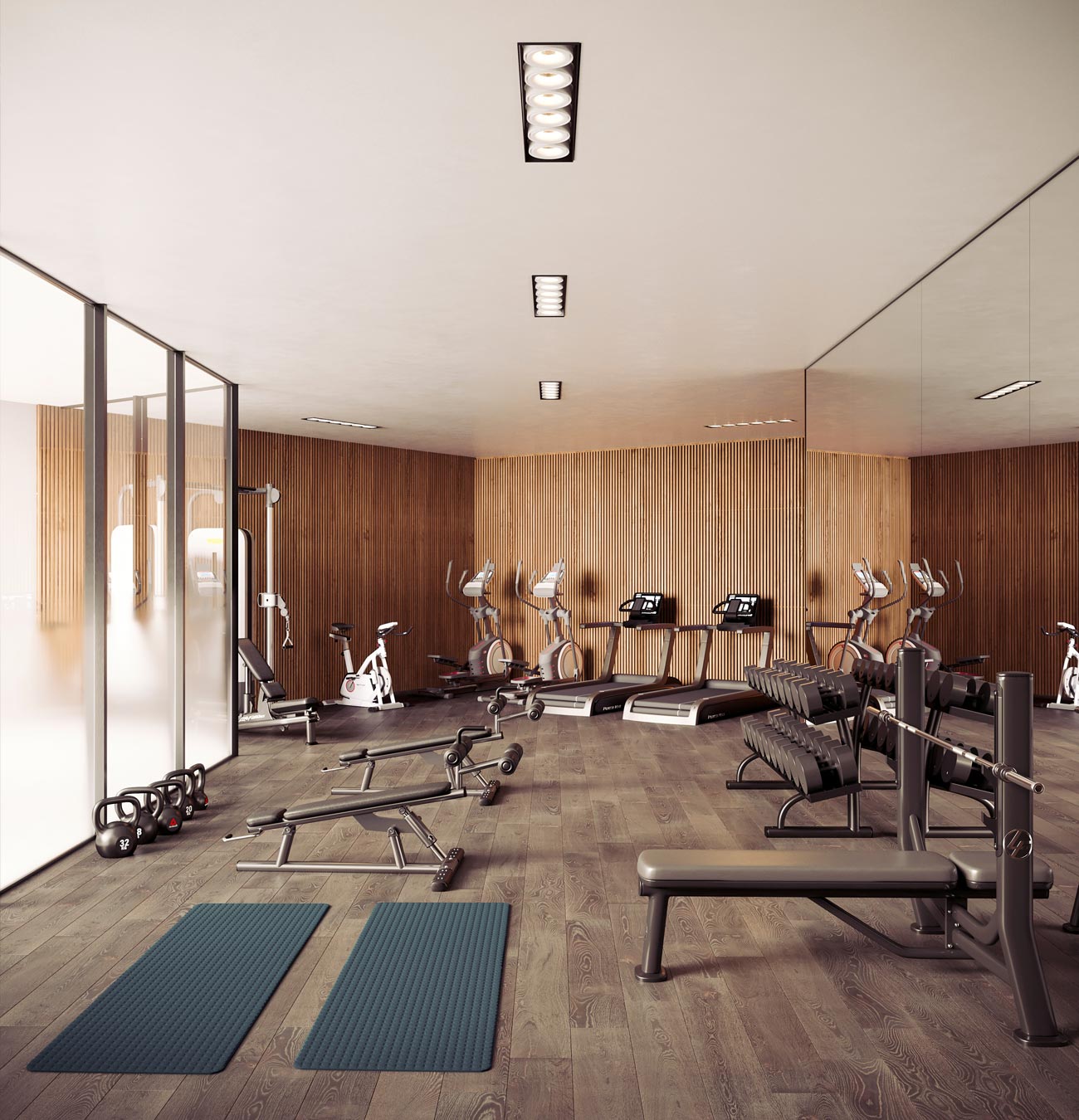 Indoor gym