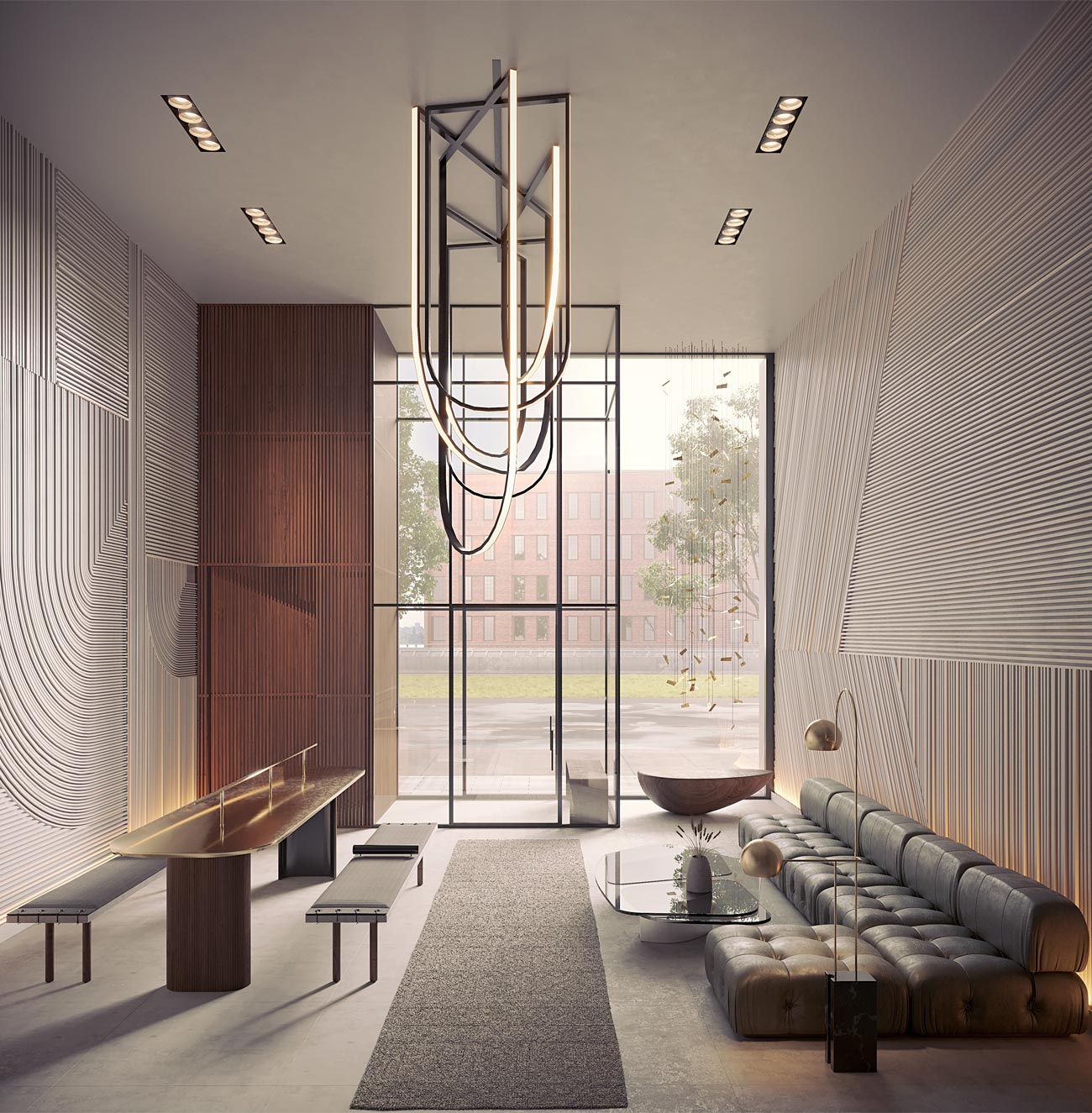 Gairloch Junction Point condos, waiting area/lobby
