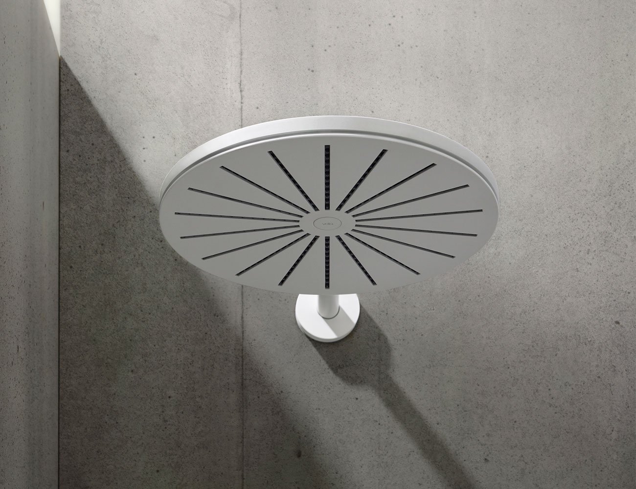 Arne Jacobsen– designed 060A shower head by Vola