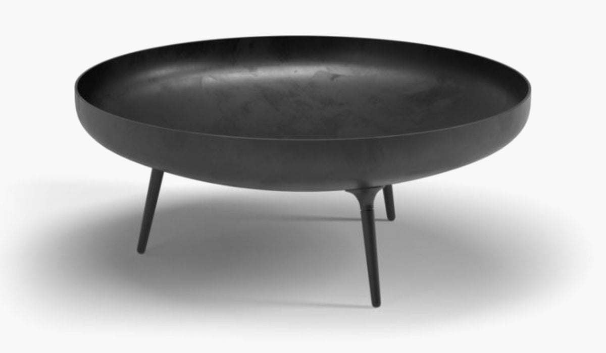 outdoor fire pit ideas - Deco fire pit Designed by Henrik Pedersen