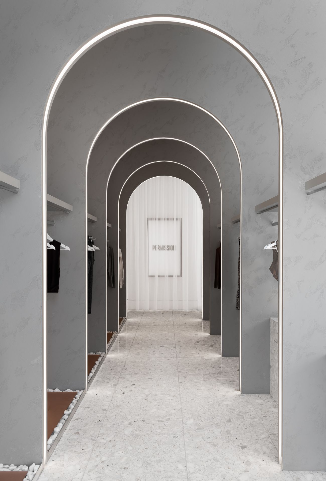 interiors of Permission store on Ossington Avenue in Toronto