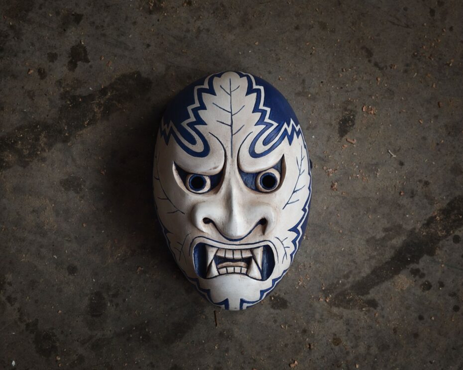 wooden mask
