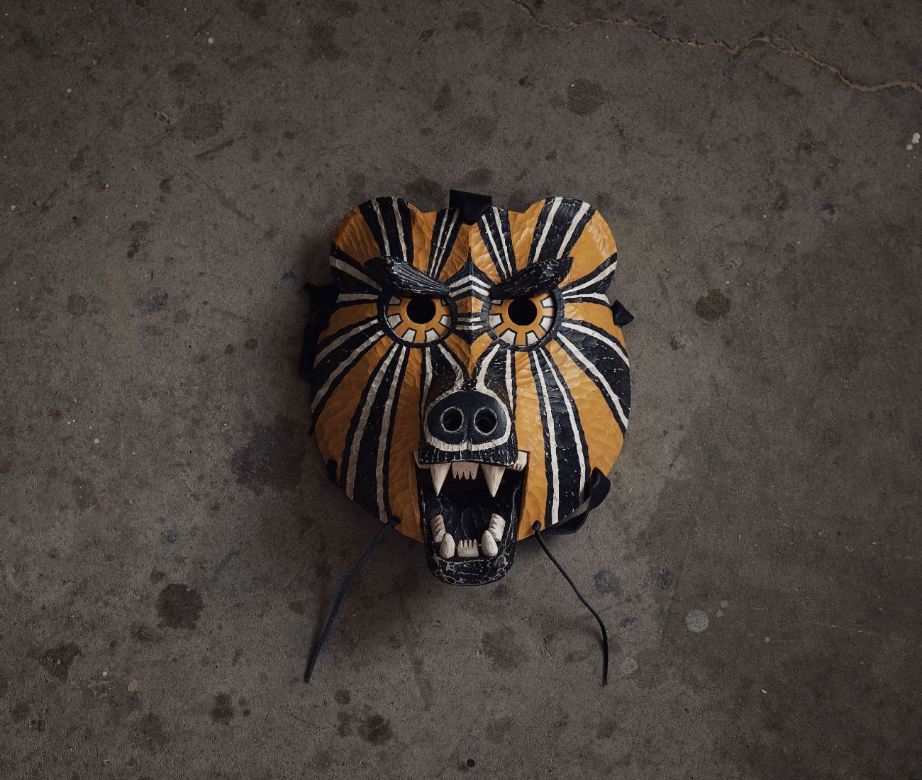 wooden mask
