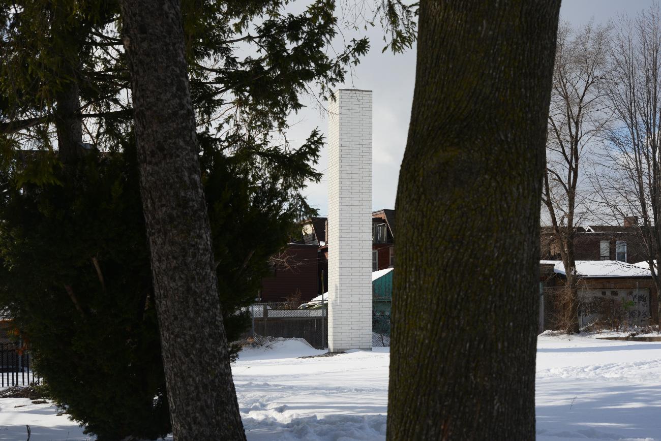 Lone Tower Chimney Swifts in the West End Toronto