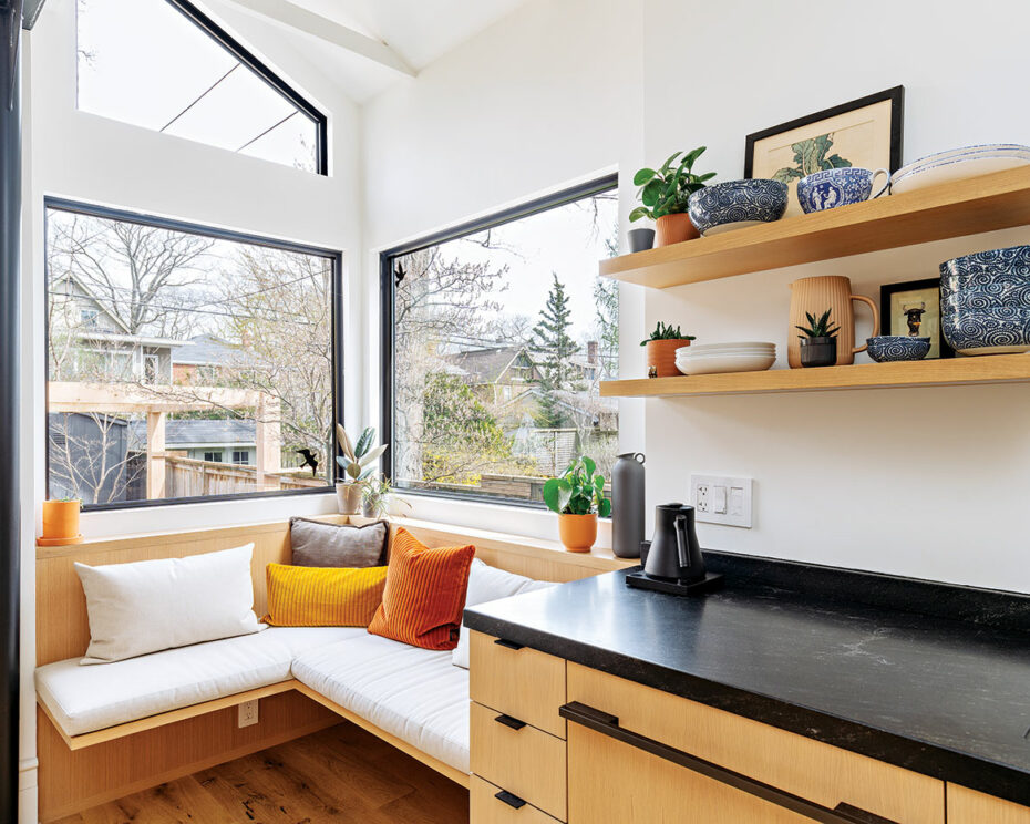 Architect Heather Asquith open space on Beach semi