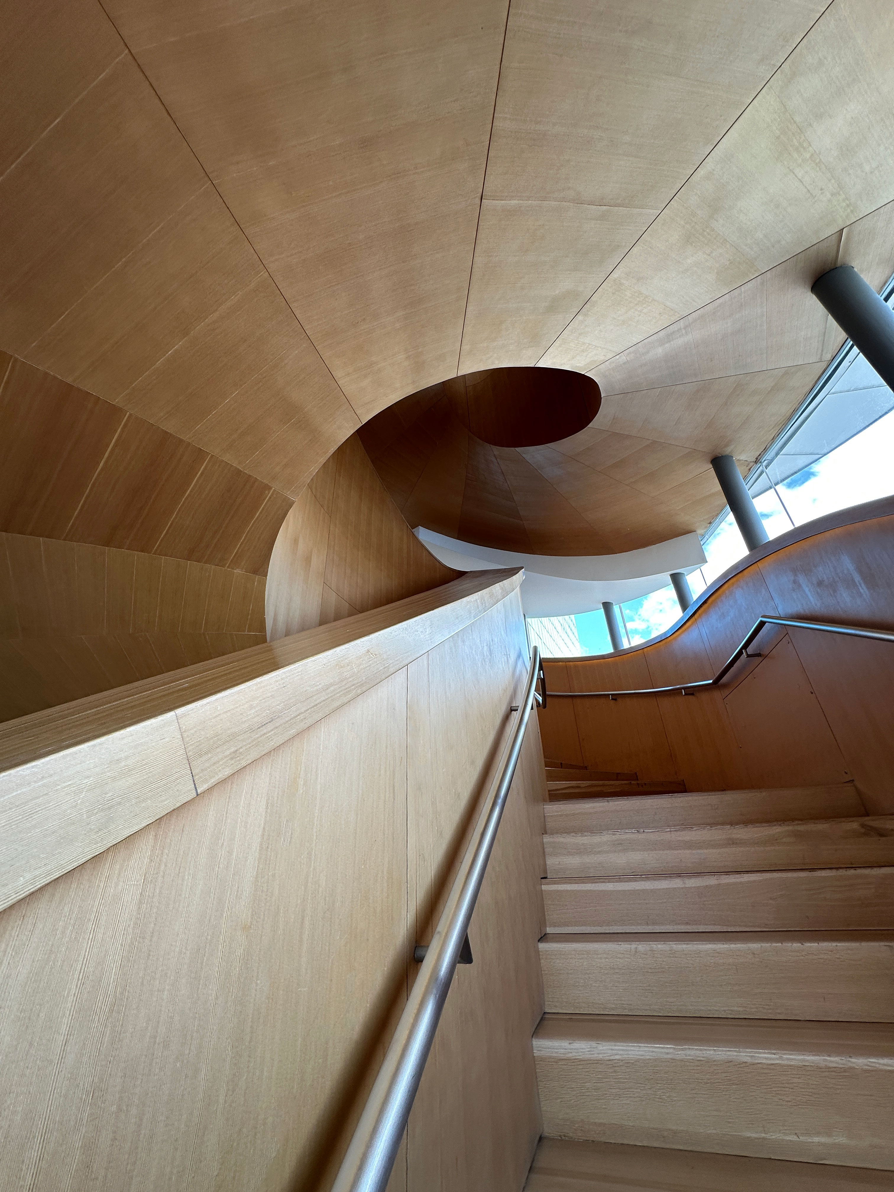 AGO Gehry Staircase from inside