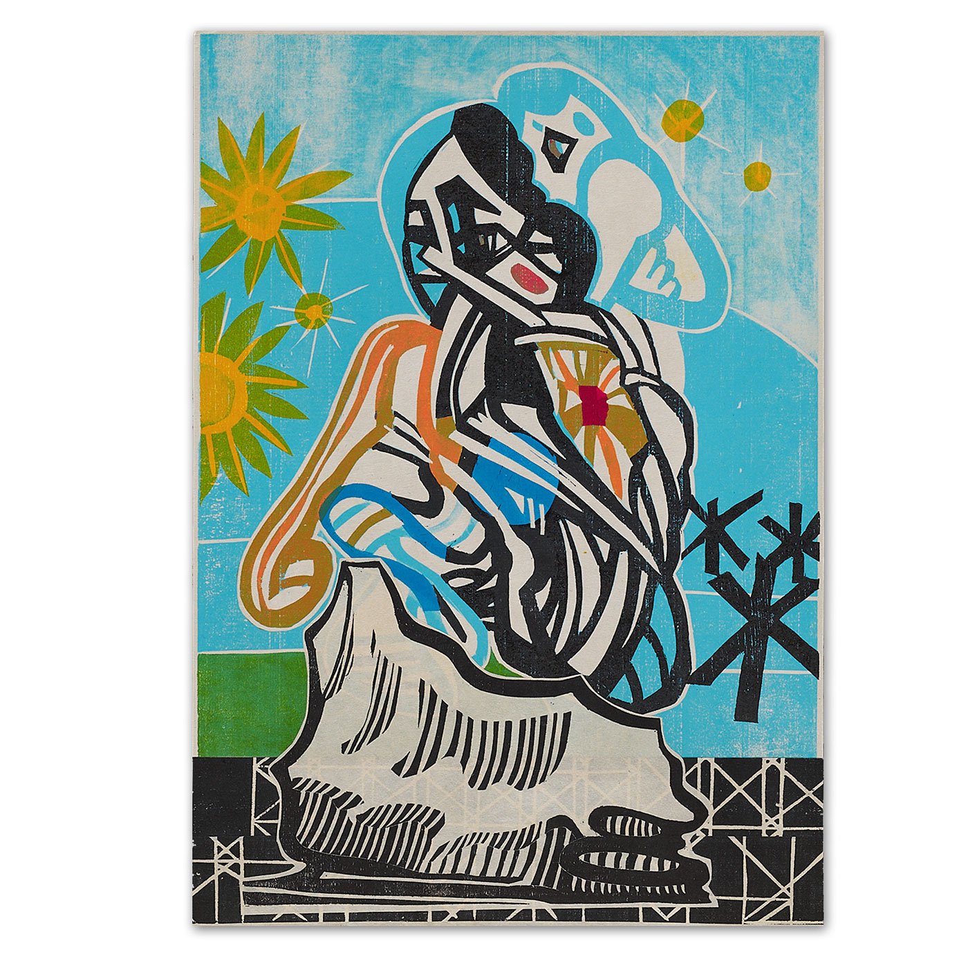 Libby Hague Seismic Shift (Ukraine) - Open Studio Art auction Future Proof