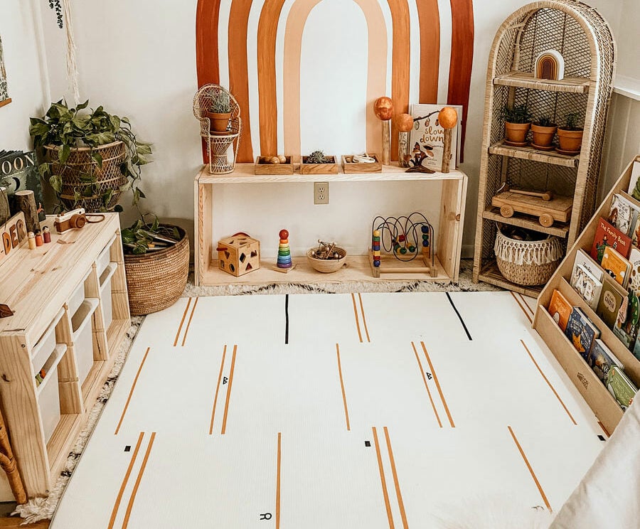 kid room with Ofie Mat